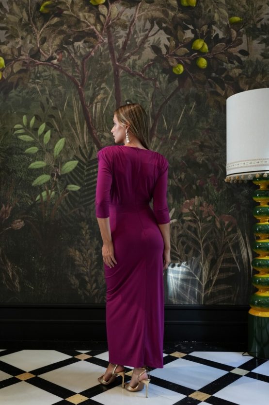 VESTIDO CAFÉ - Imagen 4
