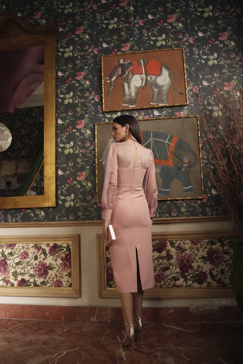 VESTIDO MANGAS GASA - Imagen 4