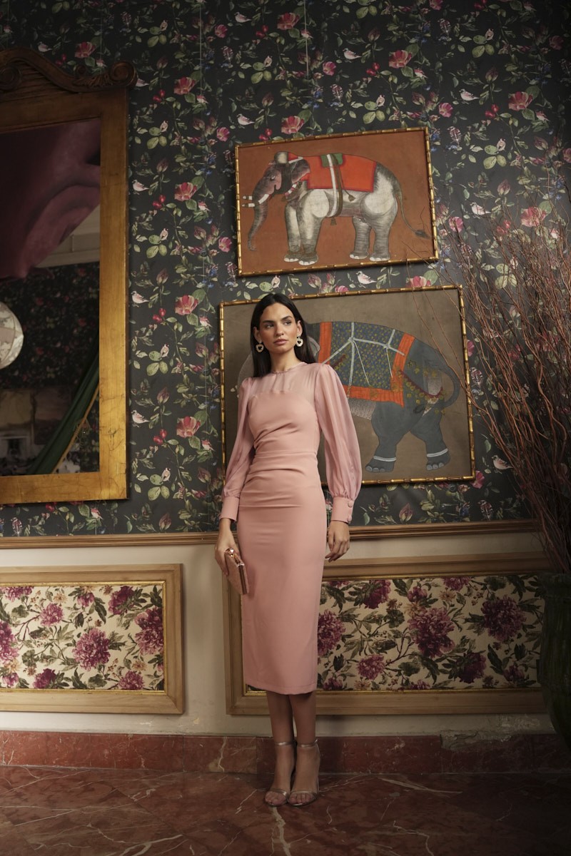 VESTIDO MANGAS GASA - Imagen 5